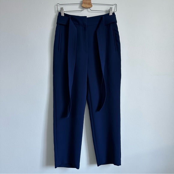 ARITZIA Wilfred Tie-Front Pant, Size 4 - Picture 2 of 7